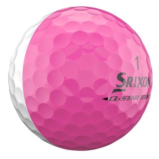 Srixon Q-Star Tour Divide pelotas de golf, rosa