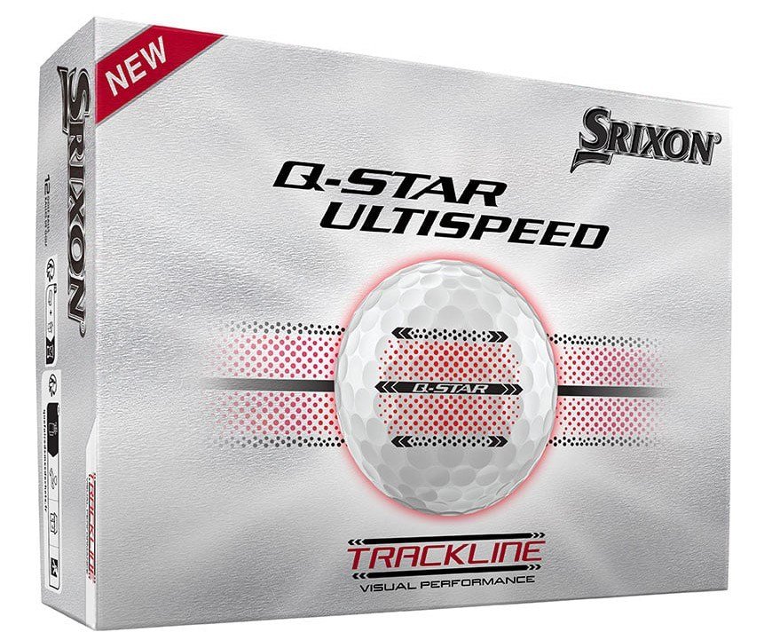 Srixon Q-Star Ultispeed Trackline pelotas de golf