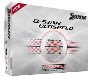 Srixon Q-Star Ultispeed Trackline pelotas de golf