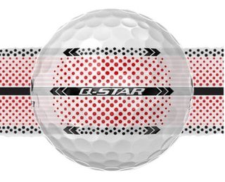 Srixon Q-Star Ultispeed Trackline pelotas de golf