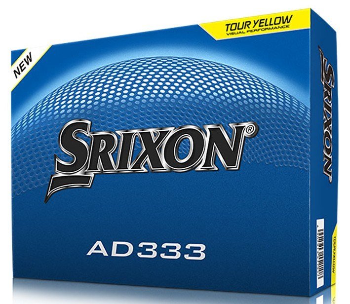 Srixon AD333 pelotas de golf, amarillas