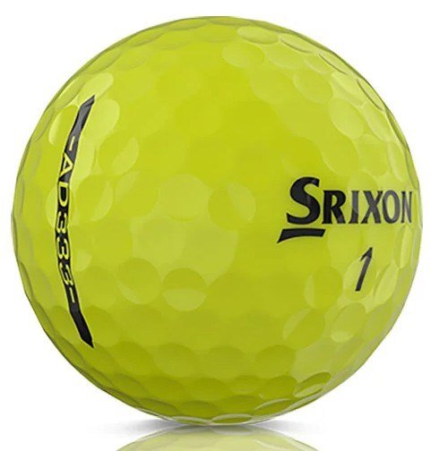 Srixon AD333 pelotas de golf, amarillas