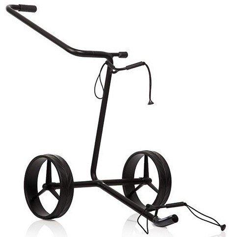 JuStar Black carrito manual de 2 ruedas, negro mate