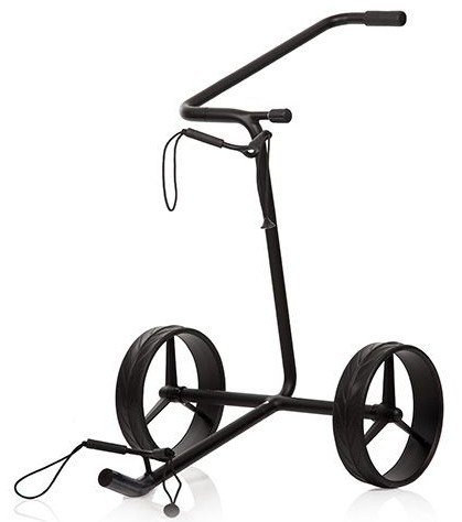 JuStar Black carrito manual de 2 ruedas, negro mate