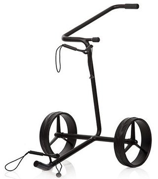 JuStar Black carrito manual de 2 ruedas, negro mate
