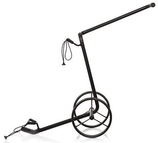 JuStar Black carrito manual de 2 ruedas, negro mate