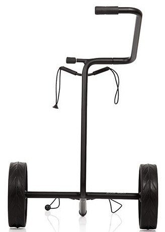 JuStar Black carrito manual de 2 ruedas, negro mate
