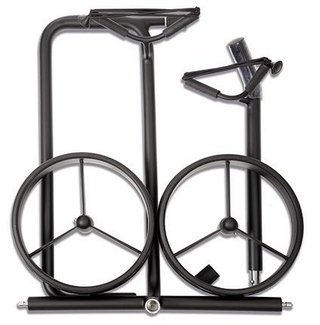 JuStar Black carrito manual de 2 ruedas, negro mate