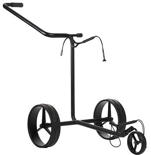 JuStar Black carrito manual de 3 ruedas, negro mate
