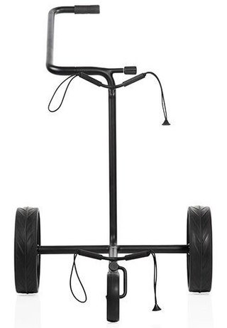 JuStar Black carrito manual de 3 ruedas, negro mate