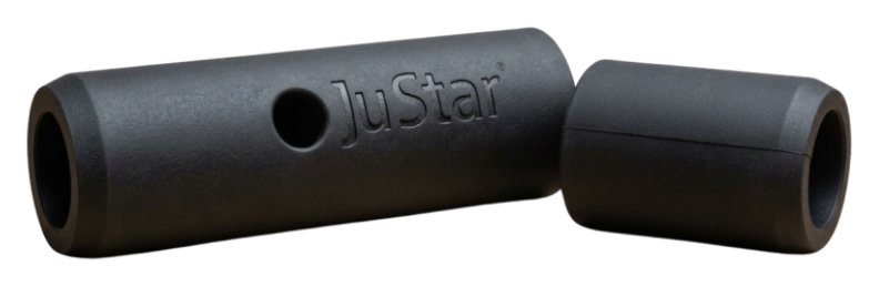 JuStar pieza de repuesto mango de goma para trolleys eléctricos Titan Classic y Carbon Light, negro