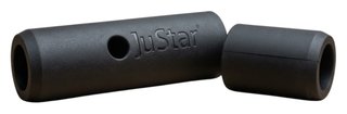 JuStar pieza de repuesto mango de goma para trolleys eléctricos Titan Classic y Carbon Light, negro