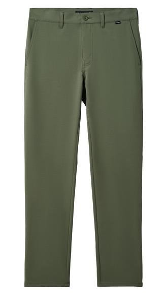 Travis Mathew Open To Close Tech Chino pantalones de hombre, thyme