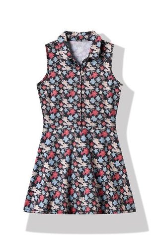Travis Mathew Featherweight Course Time vestido de mujer, negro