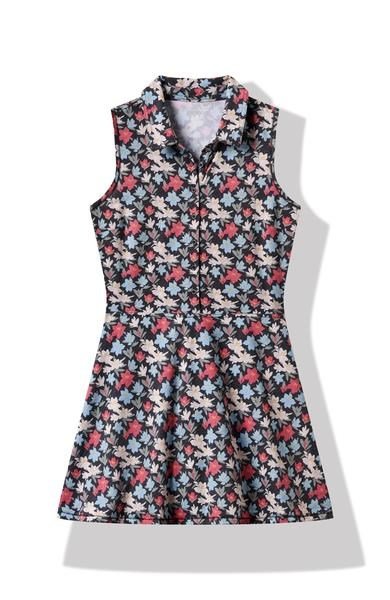 Travis Mathew Featherweight Course Time vestido de mujer, negro