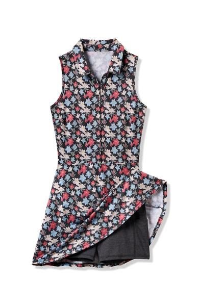 Travis Mathew Featherweight Course Time vestido de mujer, negro