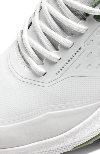 Travis Mathew The NuAge Mega zapatos de golf para hombre, blancos