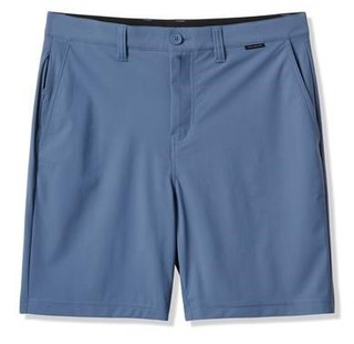 Travis Mathew Hero Hour pantalones cortos de hombre, bering sea