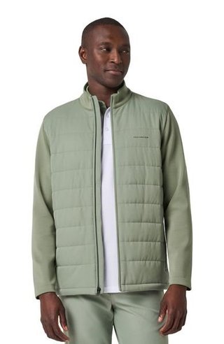 Travis Mathew Point of Sail Full-Zip chaqueta de hombre, sea spray