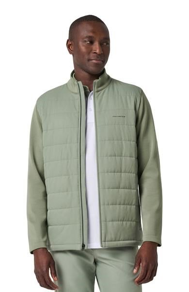Travis Mathew Point of Sail Full-Zip chaqueta de hombre, sea spray