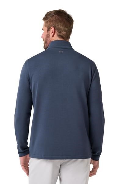 Travis Mathew Point of Sail Full-Zip chaqueta de hombre, mood indigo