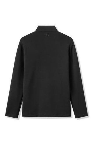 Travis Mathew Point of Sail Full-Zip chaqueta de hombre, negra