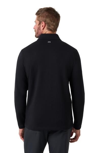 Travis Mathew Point of Sail Full-Zip chaqueta de hombre, negra