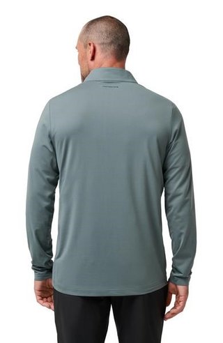 Travis Mathew Heater Pro 1/4Zip sudadera de hombre, balsam green