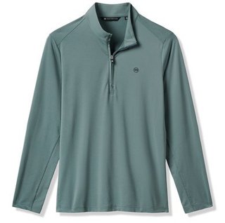 Travis Mathew Heater Pro 1/4Zip sudadera de hombre, balsam green