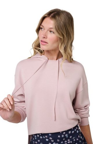 Travis Mathew Skyloft Soft sudadera con capucha de mujer, violet ice