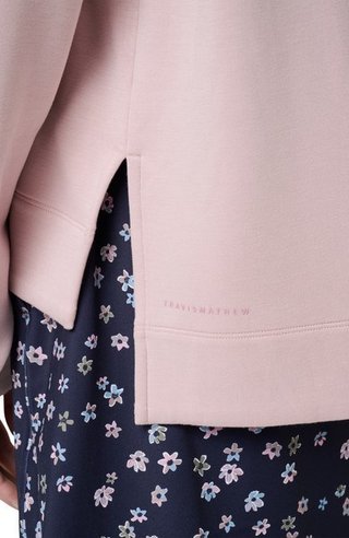 Travis Mathew Skyloft Soft sudadera con capucha de mujer, violet ice