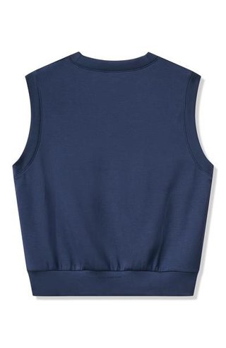 Travis Mathew Skyloft Soft chaleco de mujer, navy blazer