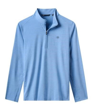 Travis Mathew Heater Pro 1/4Zip sudadera de hombre, pacific coast