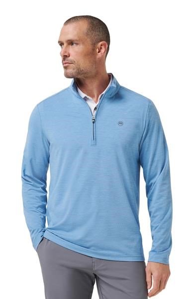 Travis Mathew Heater Pro 1/4Zip sudadera de hombre, pacific coast