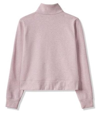 Travis Mathew Cloud Fleece Half-Zip sudadera de mujer, heather violet ice