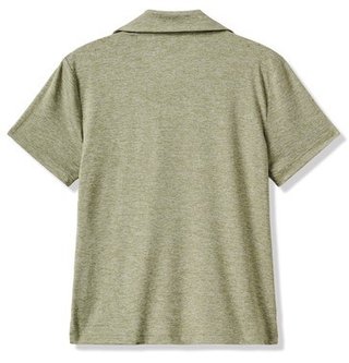 Travis Mathew Skyloft Light polo de mujer, heather oil green