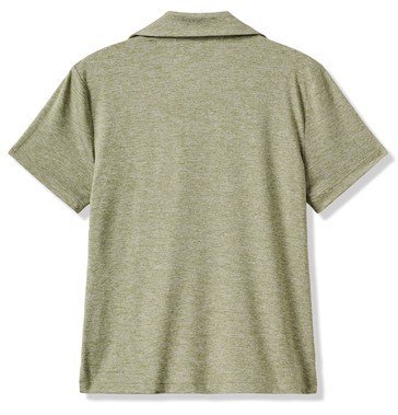 Travis Mathew Skyloft Light polo de mujer, heather oil green