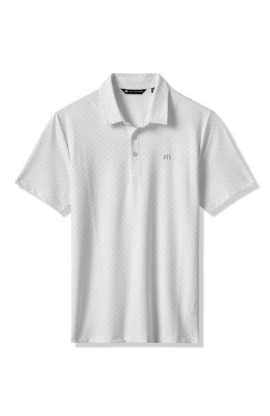 Travis Mathew Featherweight Salt Breeze polo de hombre, blanco