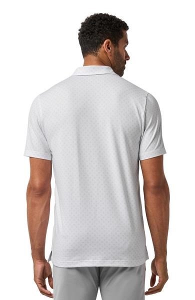 Travis Mathew Featherweight Salt Breeze polo de hombre, blanco