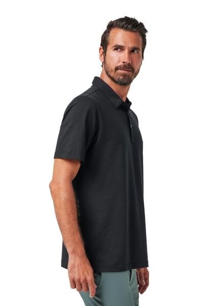 Travis Mathew The Heater polo de hombre, negro