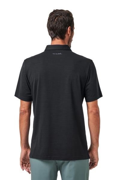 Travis Mathew The Heater polo de hombre, negro