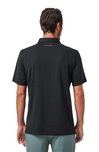 Travis Mathew The Heater polo de hombre, negro