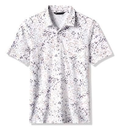 Travis Mathew Featherweight Chill polo de hombre, blanco