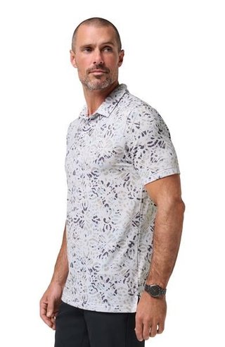 Travis Mathew Featherweight Chill polo de hombre, blanco