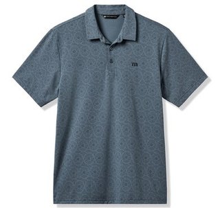 Travis Mathew Free Passage polo de hombre, bering sea