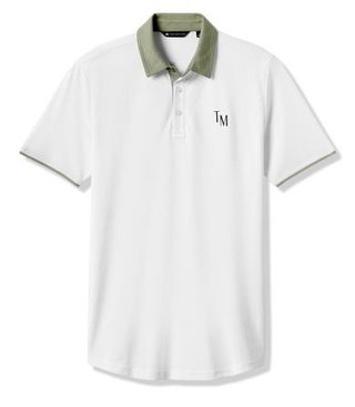 Travis Mathew AB Energy polo de hombre, blanco