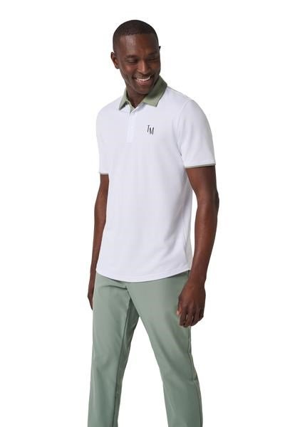 Travis Mathew AB Energy polo de hombre, blanco