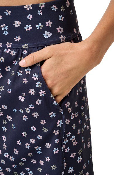 Travis Mathew Moveknit Game Set Match falda pantalón de mujer, navy blazer multi