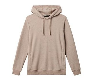 Travis Mathew Cloud Wafle sudadera de hombre, oxford tan