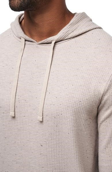 Travis Mathew Cloud Wafle sudadera de hombre, oxford tan
